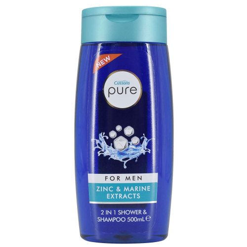 CUSSONS FOR MEN - ZINC AND MARINE 500ML