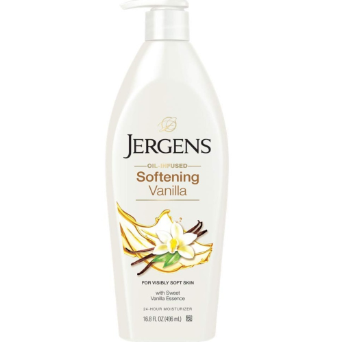 Jergens Softening Vanilla Moisturizing Body Lotion 16.8 Ounce