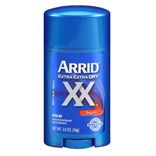 Arrid XX Extra Dry Solid Antiperspirant Deodorant, 2.0