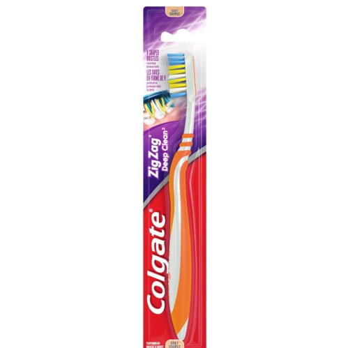 Colgate Zig Zag Deep Clean Toothbrush, Medium