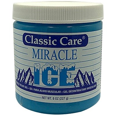 CLASSIC CARE MIRACLE ICE BLUE GEL 8oz