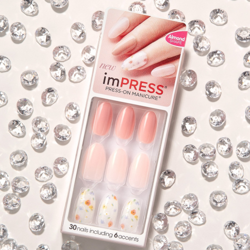 Kiss Impress Born To Flex French Manicure Nails 30 Pieces