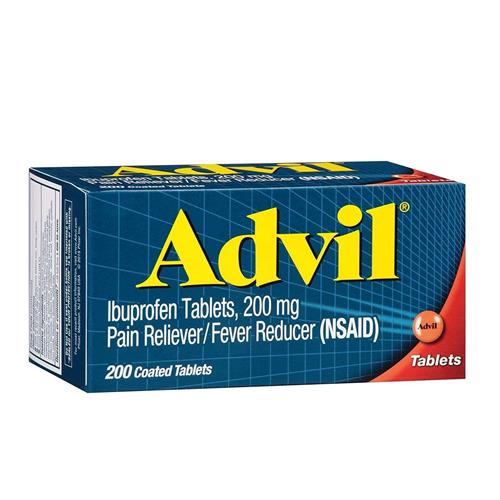 Advil - Coated Gel Capsules, Temporary Pain Relief, 200mg Ibuprofen