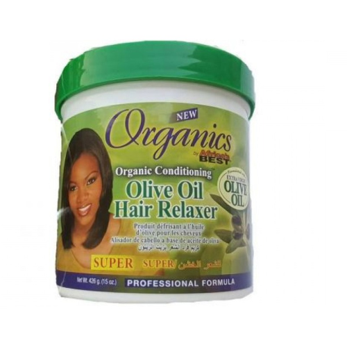 Africa's Best Organics Olive Oil Hair Relaxer [Super], 15oz (426g)