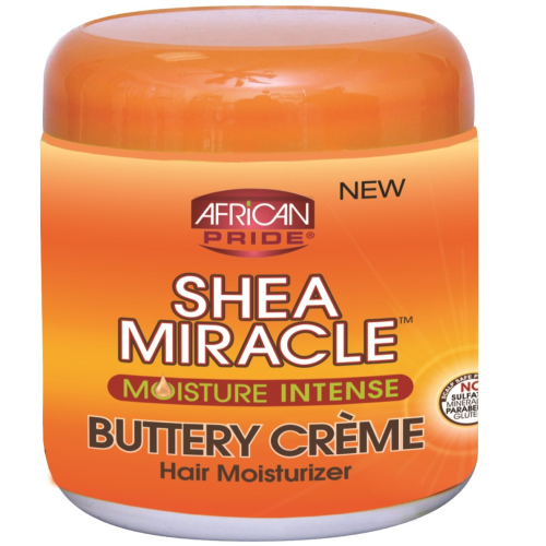 African Pride Shea Butter Miracle Buttery Creme - 6oz Jar