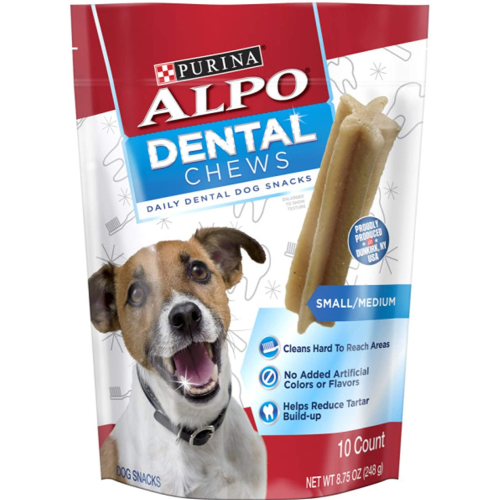 Purina Alpo Dental Chews Small/Medium Adult Dog Snacks