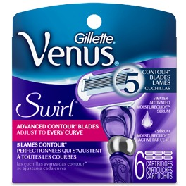 Gillette Venus Extra Smooth Swirl Womens Refill