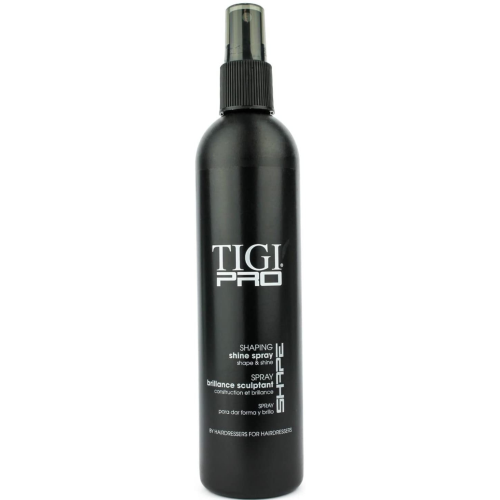 TIGI PRO Shaping Shine Spray - Long Lasting Hold, Humidity Protection