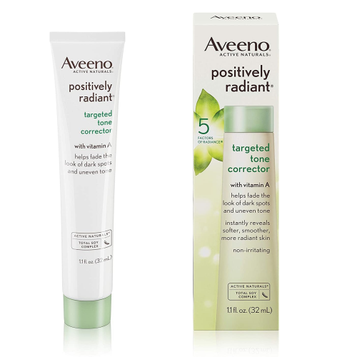 Aveeno Positively Radiant Targeted Tone Corrector, 1.1 Fl. Oz