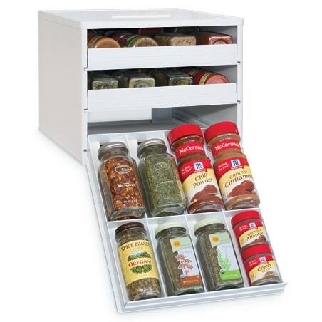 Classic SpiceStack 24-bottle Spice Organizer with Universal Drawers