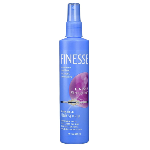 Finesse Finish Plus Strengthen Extra Hold Non-Aerosol Hair Spray, 8.5 Oz