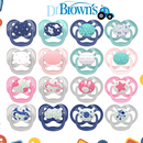 DR BROWN ADVANTAGE PACIFIER 2PK 6-18M