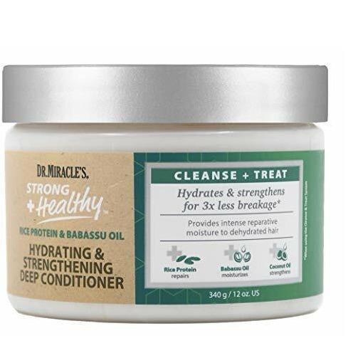 Dr. Miracle's Strong + Healthy Hydrating & Strengthening Deep Conditioner 12oz