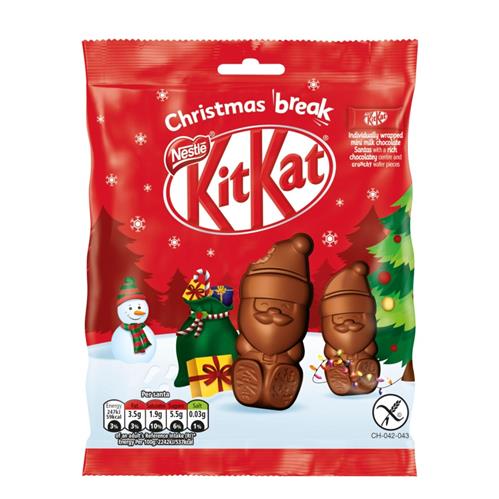 KitKat Santa Milk Chocolate Pouch