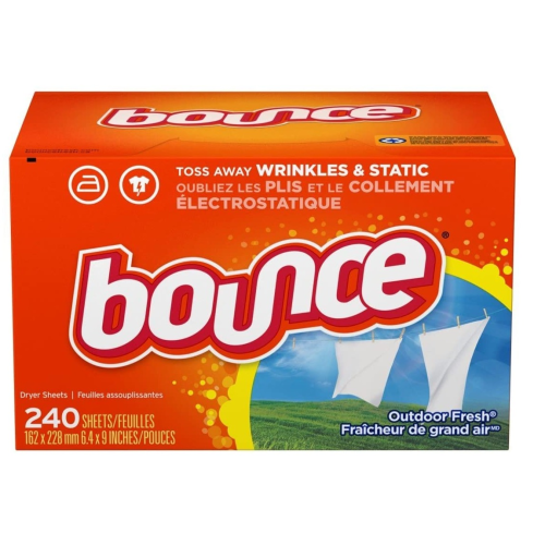 Bounce Fabric Softener Sheets, Outdoor Fresh