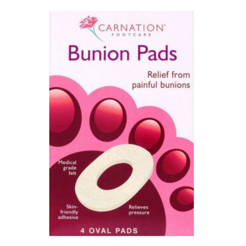 Carnation Foot Care Bunion Pads Oval Pads