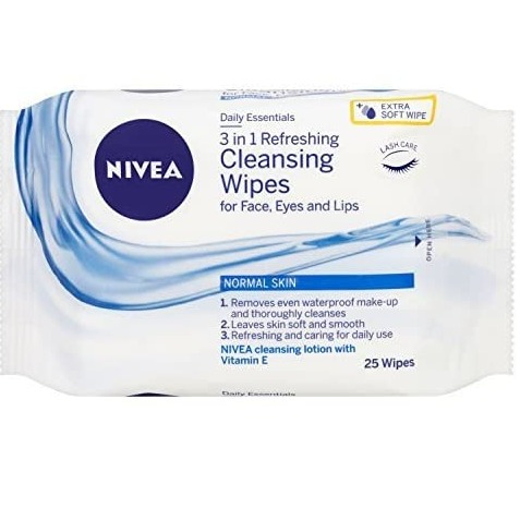 Nivea® Daily Essentials 40 Refreshing Facial Cleansing Wipes