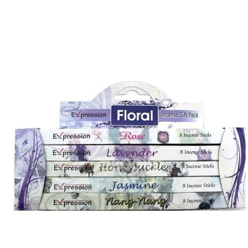 Expression Variety Incense Sticks Gift Packs - Floral