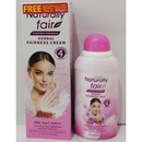 NATURALLY FAIR PEARLS INTENSIVE HERBAL FAIRNESS CREAM 50ML+ NATURALLY FAIR TALC POWDER 50G