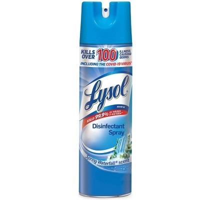 Lysol Disinfectant Spring Waterfall Spray - 19oz