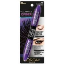 L'Oreal Paris Voluminous X Fiber Washable Mascara, Blackest Black, 0.43 fl. oz.