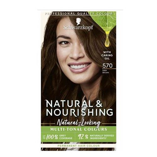 Schwarzkopf Natural and Nourishing Vegan Dark Brown 570 Hair Dye