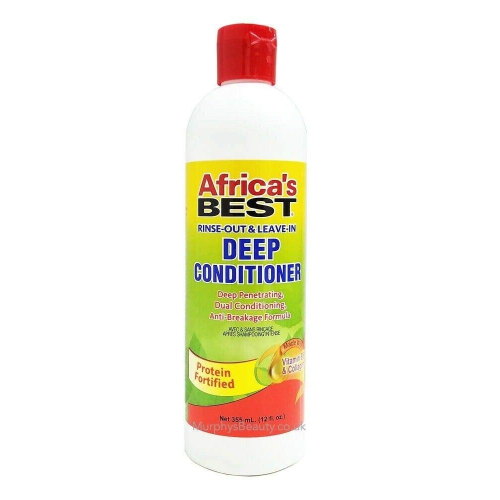 Africa's Best Rinse Out and Leave in Deep Conditioner, 12 Ounce