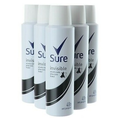 SURE WOMEN INVISIBLE ANTI-PERSPIRANT DEODORANT 150ML