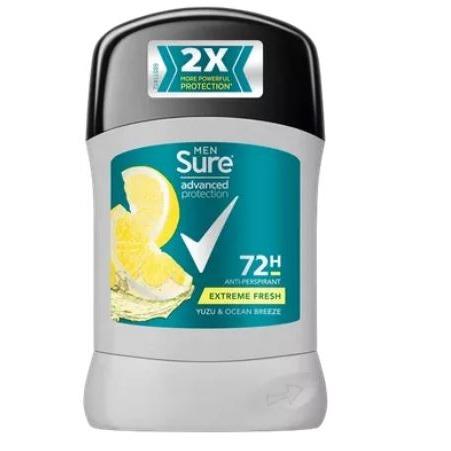 Sure Men Advanced Protection Antiperspirant 75H Yuzu & Ocean Breeze 50ml