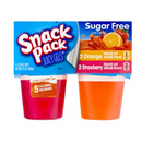 Snack Pack Juicy Gels Strawberry Orange 3.25oz - 4 Count