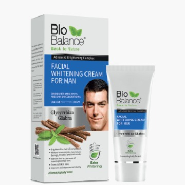 Bio Balance Facial Whitening Cream For Men 30 SPF - 60ML