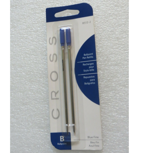 CROSS BALLPOINT PEN REFILLS BLUE