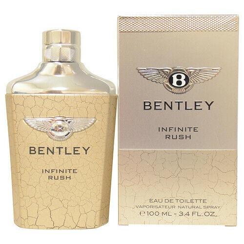 Bentley Infinite Rush Eau De Toilette Spray For Men 3.4 oz