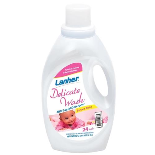 Lanher Delicate Wash Liquid Detergent, Sweet Rain 16 fl oz - 8 Loads