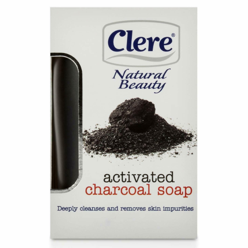 Clere Natural Beauty - Activated Charcoal Soap 150g