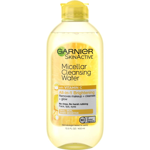 Garnier SkinActive Micellar Cleansing Water With Vitamin C, 13.5 Ounce