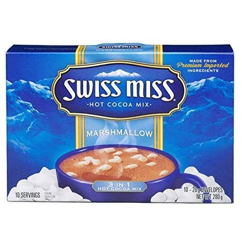 Swiss Miss Hot Cocoa Mix Marshmallow 28g, 10 Count