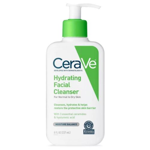 CeraVe Hydrating Facial Cleanser for Normal to Dry Skin - 8oz