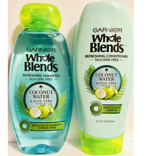Garnier Whole Blends Hair Care Coconut Water Aloe Vera Refreshing Duo