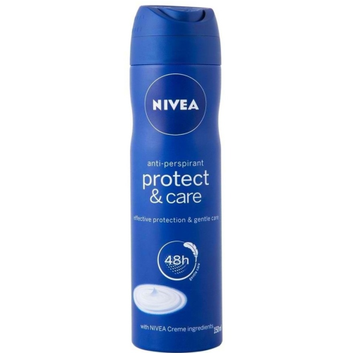 Nivea 48 Hour Antiperspirant Body Spray, For Women, Protect and Care, 150ML