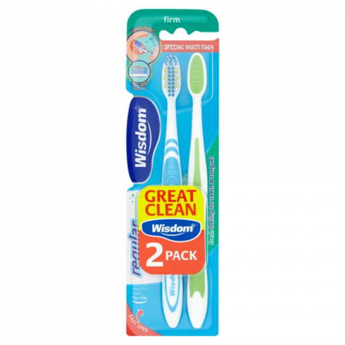 Wisdom Regular Fresh 3 Pack Firm Toothbrush