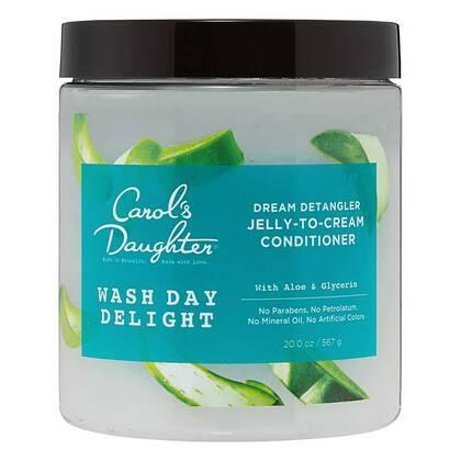 Carol’s Daughter Wash Day Delight Detangling Jelly-To-Cream Conditioner with Glycerin and Aloe, for Curly Hair, 20 Oz