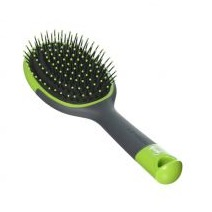 Expression Oval Cushion Brush WIth Neon Grip
