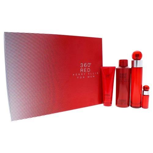 Perry Ellis Men's 360 Degrees Red for Men Gift Set