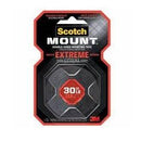 Scotch Mount Extreme Double-Sided Mounting  Tape 1" X 60"