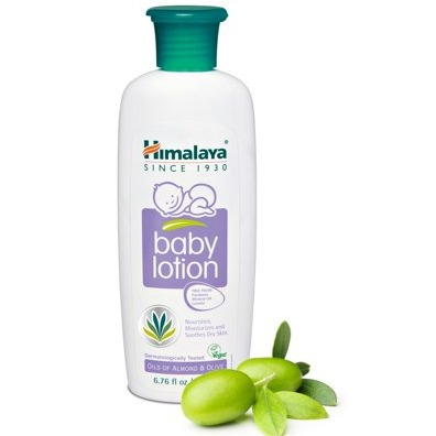 Himalaya Baby Lotion With Olive Oil And Almond Oil, Free From Parabens, Mineral 200ml