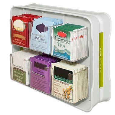 Tea Stand Organizer, Original, White