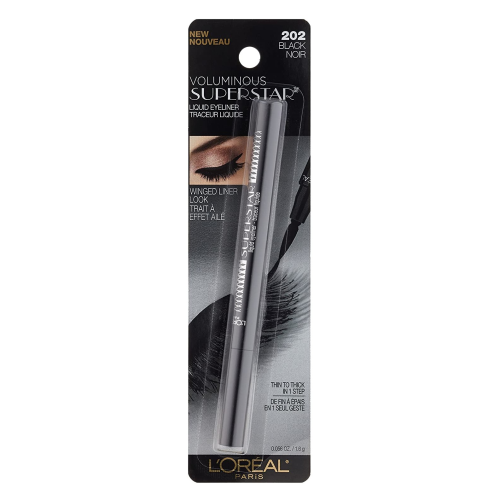 L'oreal Paris Voluminous Superstar Liquid Eyeliner 202 Black