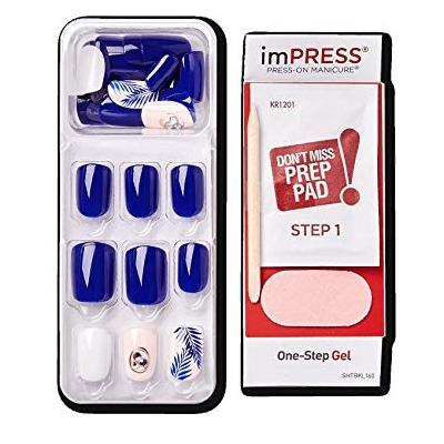 Kiss Impress Press On Nails, Kiss & Tell-30 Nails