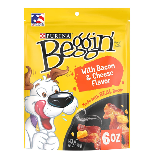 Purina Beggin Treats Original With Bacon & Cheese 6oz